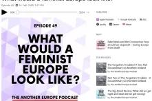 Screenshot der Website "What would a feminist Europe look like? "